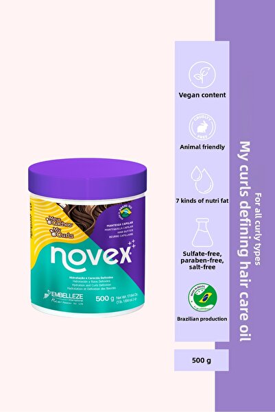 NOVEX My Curls - Curl Defining Hair Care Oil Hair Butter 500g