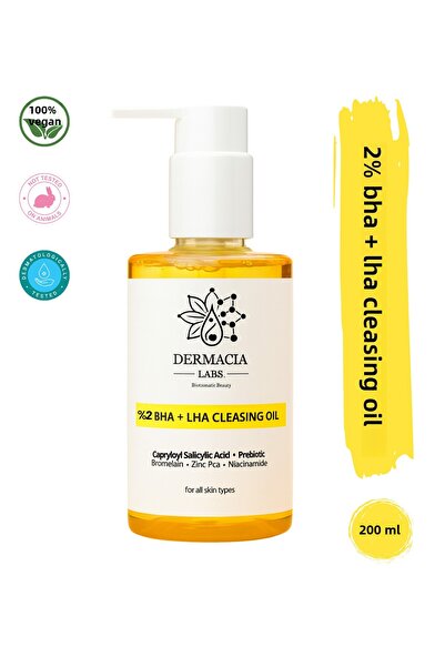 Dermacia Labs حمض الساليسيليك + حمض الهايدروكسي ليفي، مضاد للرؤوس السوداء، زي...