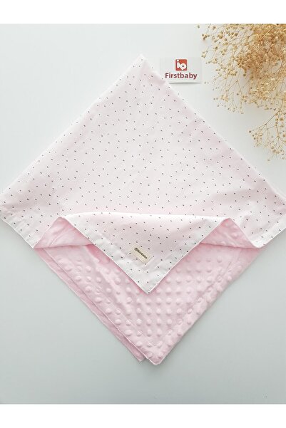 ib ilkimbebe بطانية أطفال منقطة من الحمص 85×90