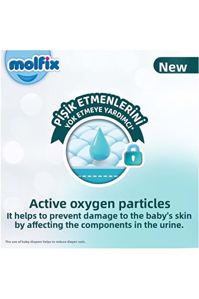 Molfix Premium Baby Diapers Ultra Opportunity Package 3 Sizes 4-9 kg 94 Pieces