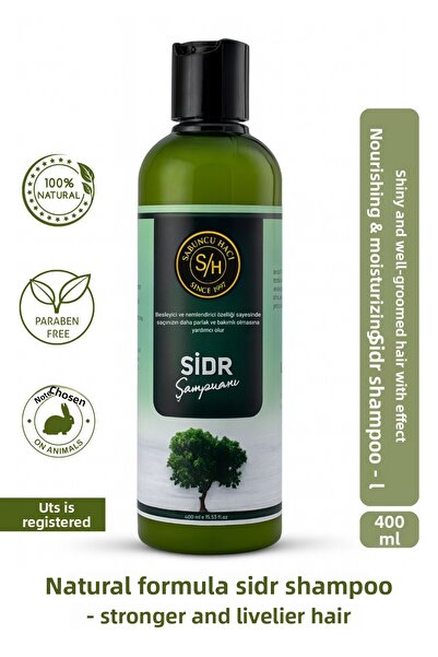 Sabuncu Hacı 400 مل Es-sidre شامبو العلاج الروحي العشبي الطبيعي بالكرز العربي...