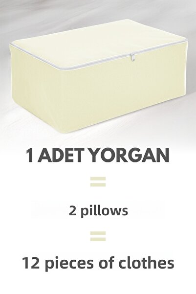 Owra Large Size Quilt Cover |   Underbed and Sofa Bed Type Storage Box |   Mega Size 1 Piece 100X50X40Cm