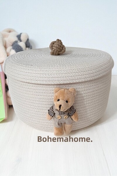 Bohemahomedecor منظم سلة هدايا للأطفال حديثي الولادة