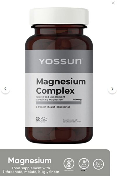 yossun 1000mg Magnesium Complex Tablet - Food Supplement