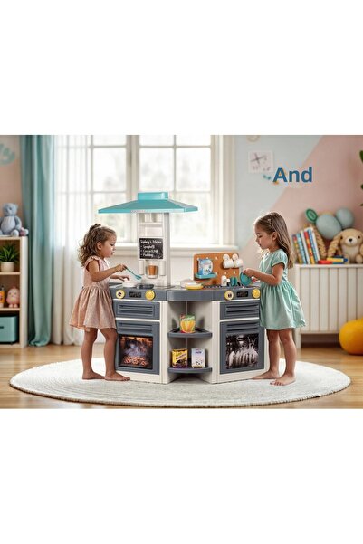 Dolu Nuve مجموعة أدوات المطبخ للأطفال مقاس XL |   36+ شهرًا |   100×109×65 سم...