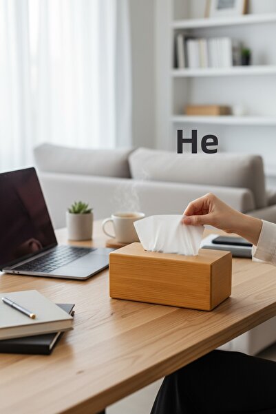 zezedesing Bamboo Tekçek - Napkin Holder Dispenser