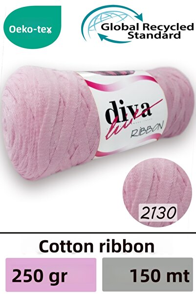 Diva İplik Diva Ribbon 2130 Powder Pink