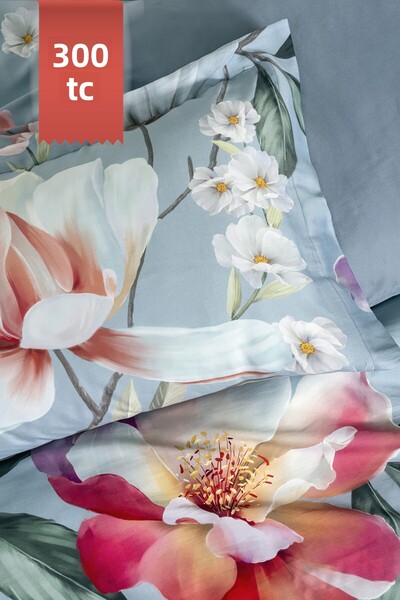 VAROL Royal Satin Single 300Tc Duvet Cover Set - Estiva