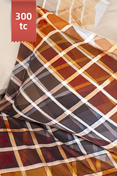 VAROL Royal Satin Single 300Tc Duvet Cover Set - Tesla