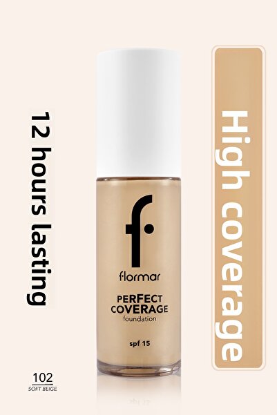 Flormar Fond de ten cu acoperire perfectă, pigmentare intensă și finisaj semi...