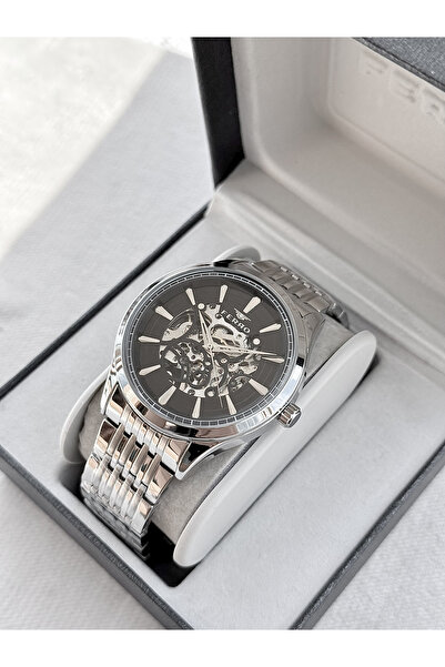 FERRO Gumus Çelik Kordon Erkek Kol Saati FM31440A-A6