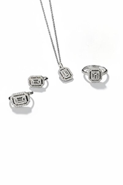 Çgk Çiğdem Gürel Kuyumculuk Baget 3'lü Altın Set Takım