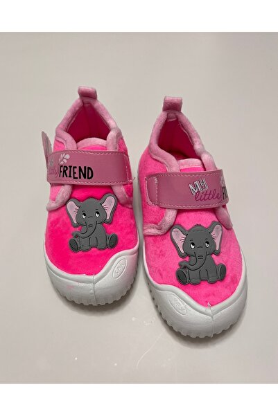 GEZER Girl's Winter Lightweight, Soft and Non-Slip Sole Slippers Home Nursery Shoes Elephant Model