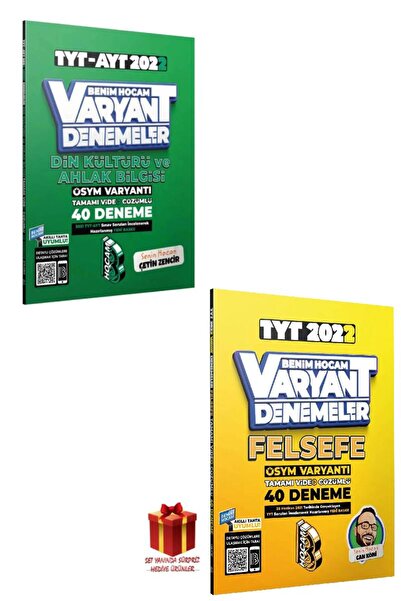 Başat Yayınları Benim Hocam TYT-AYT Din Kültürü Denemeler+Benim Hocam TYT Fel...