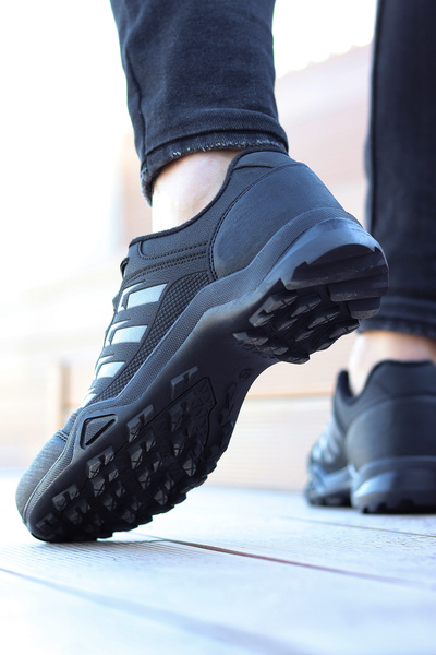 Vojo Zs Sıcak Astarlı Suya Dayanıklı Kışlık Erkek Outdoor Ayakkabı Siyah-Siyah