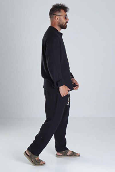 COCOPELLI Design Black Muslin Shalwar Suit