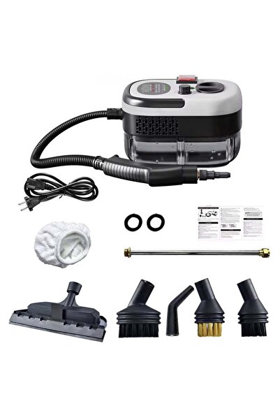 Genaric منظف بخاري محمول عالي الضغط بقوة 2500 واط - جهاز بخار محمول للمنزل وا...