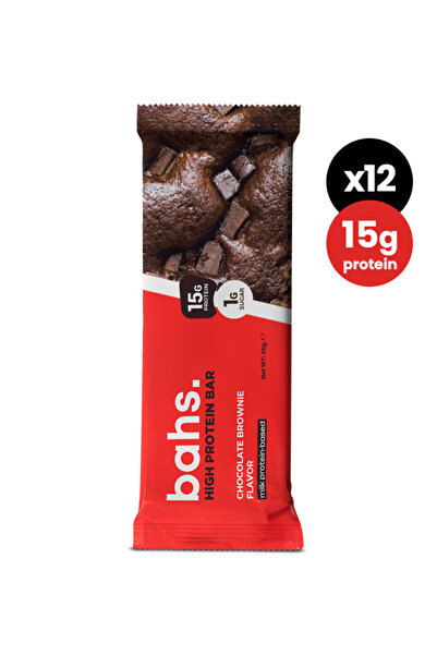 bahs. Whey Protein Bar - Chocolate Brownie