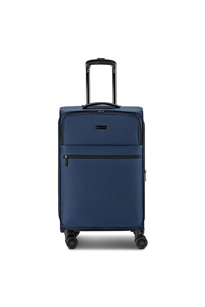 BUGATTI Valencia Soft 4 Rollen Trolley M 65 cm mit Dehnfalte