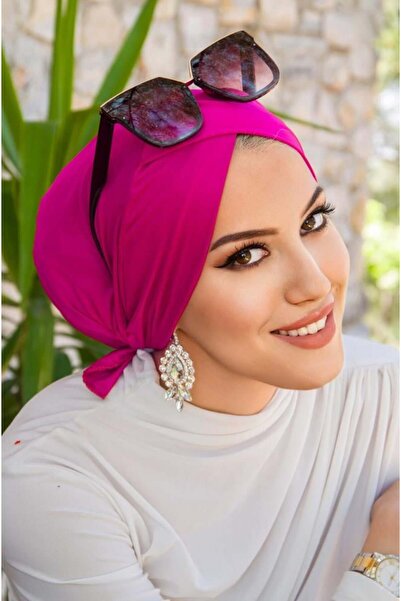 Aişe tesettür Φούξια Σταυρός Μπόνε / Θάλασσα - Μπόνε πισίνας