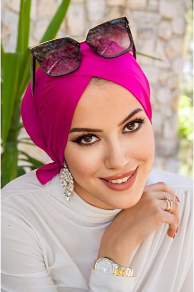 Aişe tesettür Φούξια Σταυρός Μπόνε / Θάλασσα - Μπόνε πισίνας