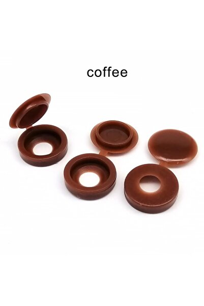 Choice1 قهوة 100 قطعة 100 قطعة/حقيبة بلاستيك برغي ذاتي اللولبة مسمار صامولة غ...