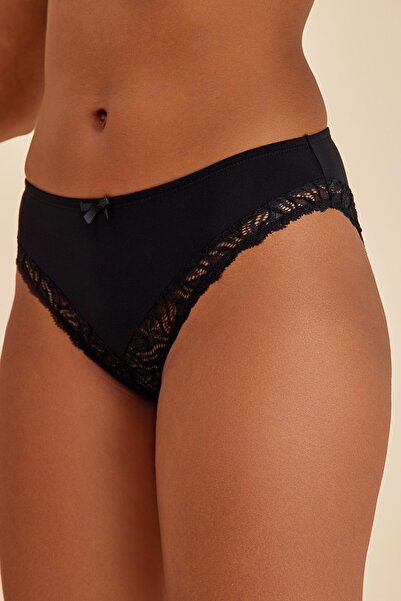 Amarelle Chiloți Luna din dantelă neagră