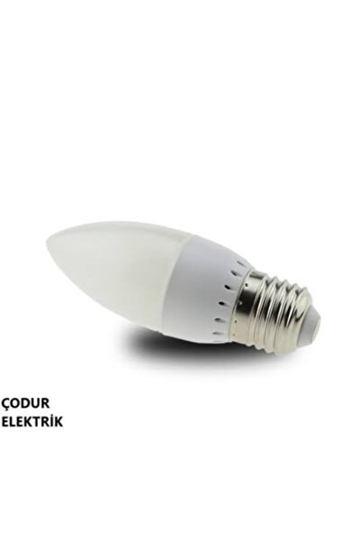 Osaka Light 9w = 70w Eşdeğer E27 Duylu 3000k Gün Işığı (AÇIK SARI) Led Mum Ampul 810lümen E Enerji