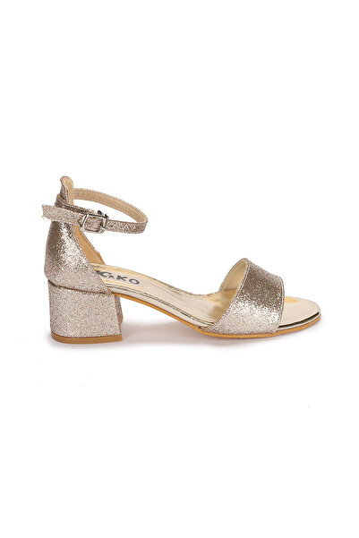 Kiko Kids Alexa Günlük Kız Çocuk 4 Cm Topuklu Sandalet Abiye Ayakkabı