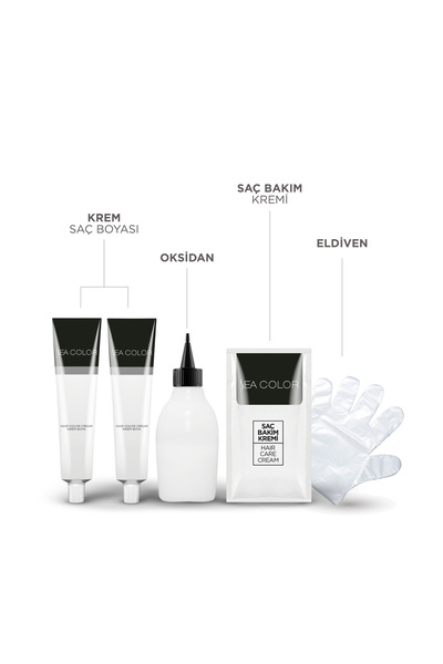 Sea Color Set Saç Boyası 0.01 Füme Gri