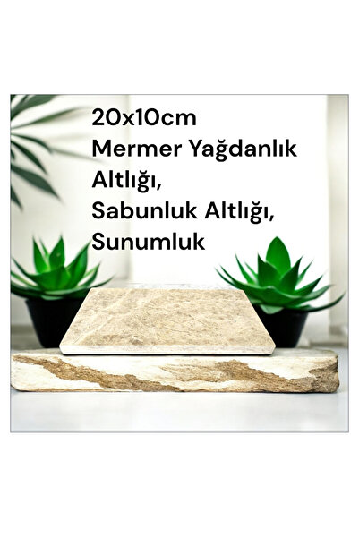 Trend Home Life Mermer Yağdanlık Altlılığı, Sabunluk Altlığı