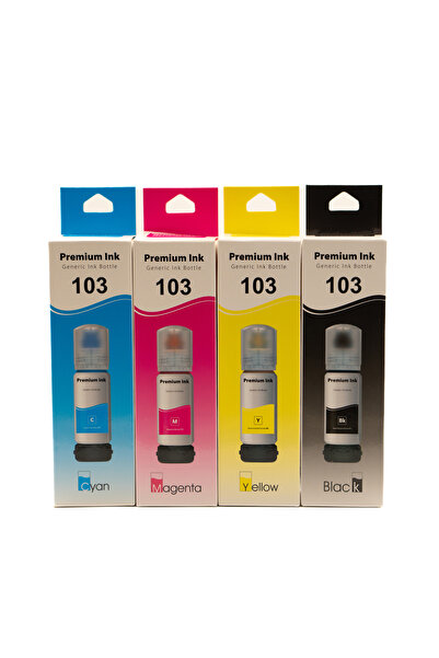dpitoner Dpi EPSON 103 Kartuş 4’lü SET  Mürekkep Takım (CMYK) 70 ml
