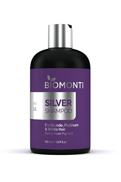BİOMONTİ Silver Mor Şampuan 500 Ml