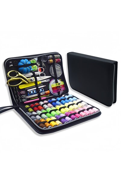 Choice مجموعة أدوات الخياطة الكاملة المكونة من 232 قطعة مع خيوط وإبر ومقص وشر...