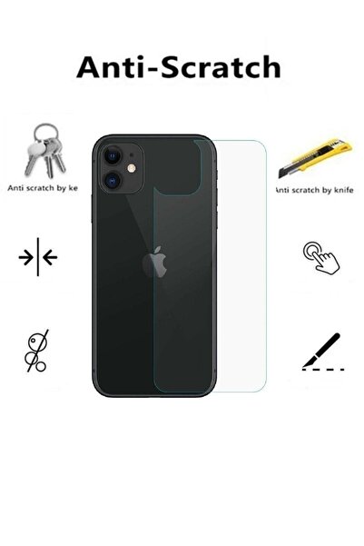 Genel Markalar Iphone 11 Arka Esnek Nano Cam Ekran Koruyucu