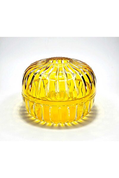 Kristal Market Handmade Cut Crystal Vertical Pattern Decorative Presentation Holder Indoor Napkin Holder