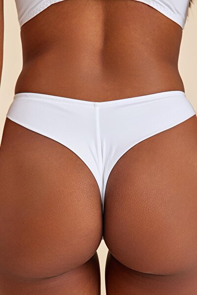 Amarelle Paris Ecru Lace String Panties