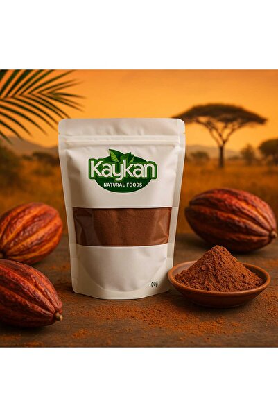 Kaykan Natural Foods Ham Kakao 100g. (YAĞ ORANI AZALTILMIŞ)