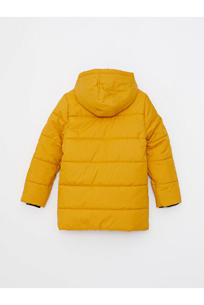 LC Waikiki Kapüşonlu Basic Erkek Çocuk Şişme Mont