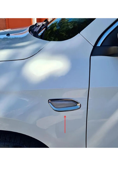 ACK Dizayn FİEAT EGEA SEDAN 2015+ ARACA ÖZEL KROM SİNYAL ÇERÇEVESİ A+