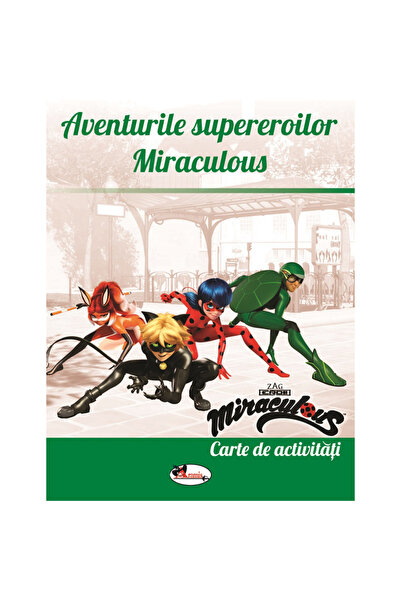 Aramis Miraculous Superhero Adventures - Caiet de activități