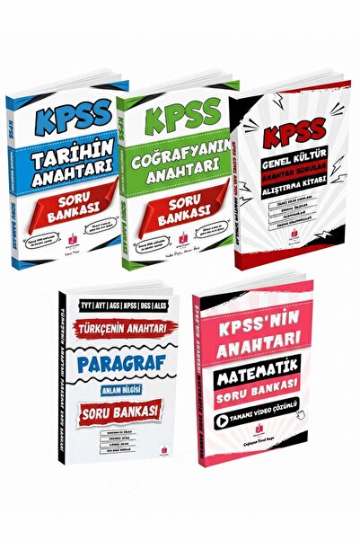 Anahtar Kitap 2026 Kpss'nin Anahtarı Genel Kültür Genel Yetenek Soru Bankası ...