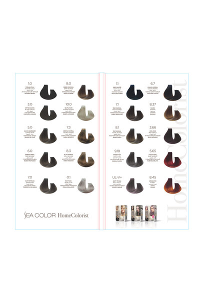 Sea Color Home Colorist Set Boya 5.0 Kahve Çekirdeği