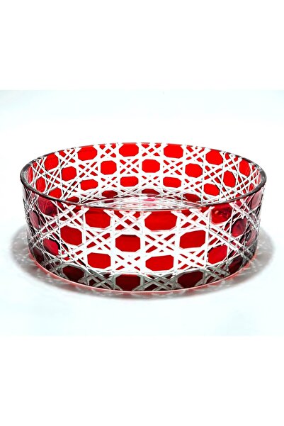 Kristal Market Crystal Decor Honeycomb Tableware Presentation Bowl