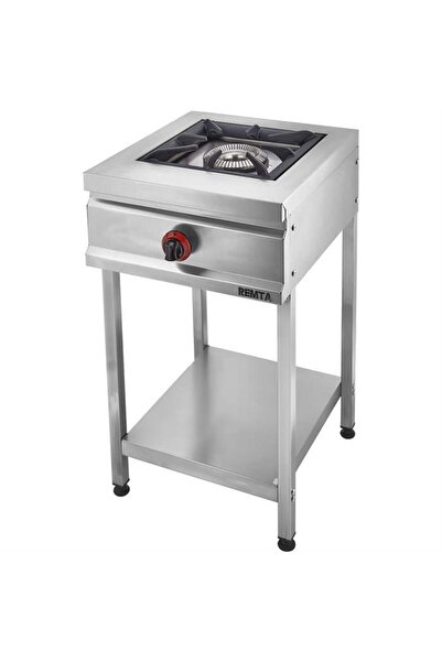 Remta 1'li Ayaklı Taban Raflı TüplüLokanta Ocağı