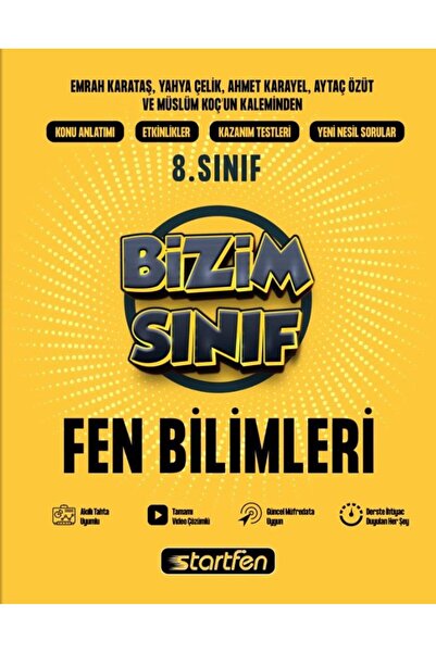 Genel Markalar Yayınları 8. Sınıf Fen Bilimleri Bizim Sınıf Defter
