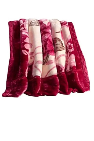 Generic Soft and Warm Heavy Winter Blanket, Reversible Bed Blanket 240x200cm, 6kg