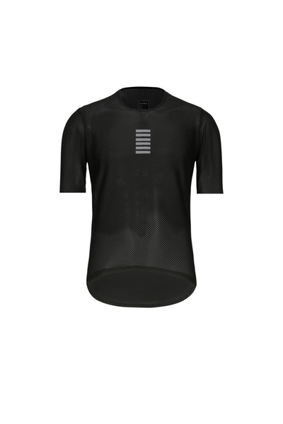 Choice قميص رياضي لركوب الدراجات بأكمام طويلة وطبقة أساسية سوداء عاكسة مقاس L Rsantce 2023 ملابس داخلية لركوب الدراجات