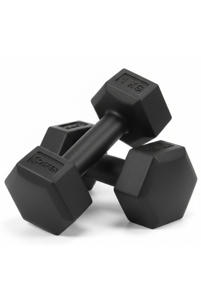 ÇAKABEY 1 Kg Çift (TAKIM) Plastik Dambıl Ağırlık 1 KG + 1 KG Kilo Ve Renk Seç...