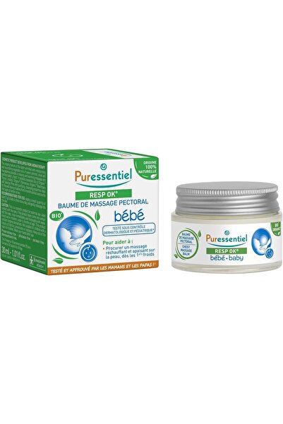 Puressentiel Cremă pentru masaj pectoral cu efect calmant, 30 ml